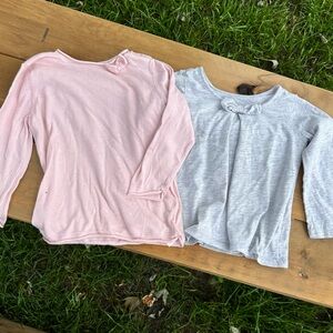 H&M Cotton Long Sleeve Shirts • 18 Months